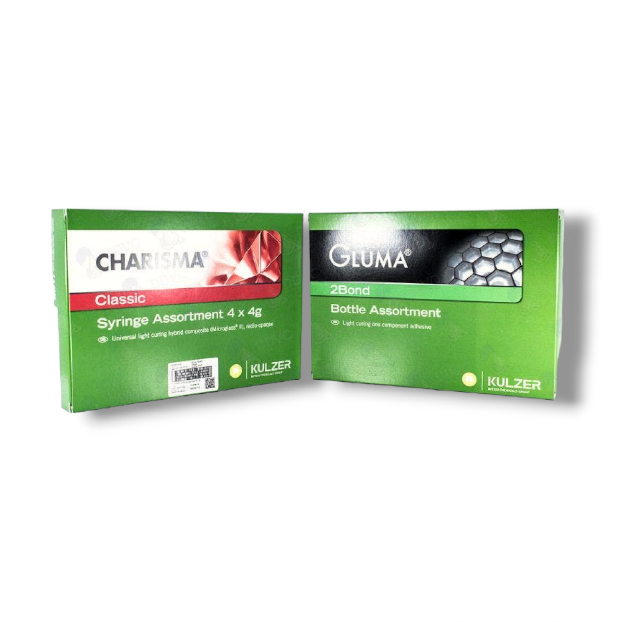 Kit De Restauration Dentaire Composite Charisma + Gluma - 4 Seringues, Marque Kulzer