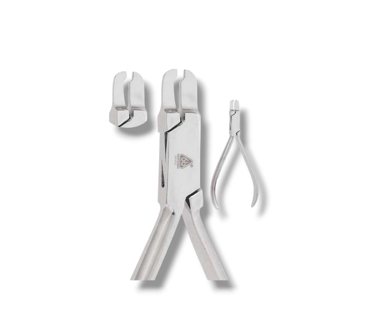 Kit 3 Pinze Dentali Iwanson In Acciaio – Calibro Per Corona Modello