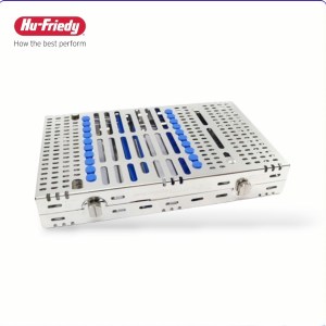 CASSETTE DOBLE 20 INSTRUMENTOS AZUL HU-FRIEDY