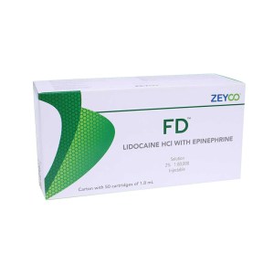 LIDOCAINA FD 2% ANESTESIA CON 50 CARTUCHO PLASTICO